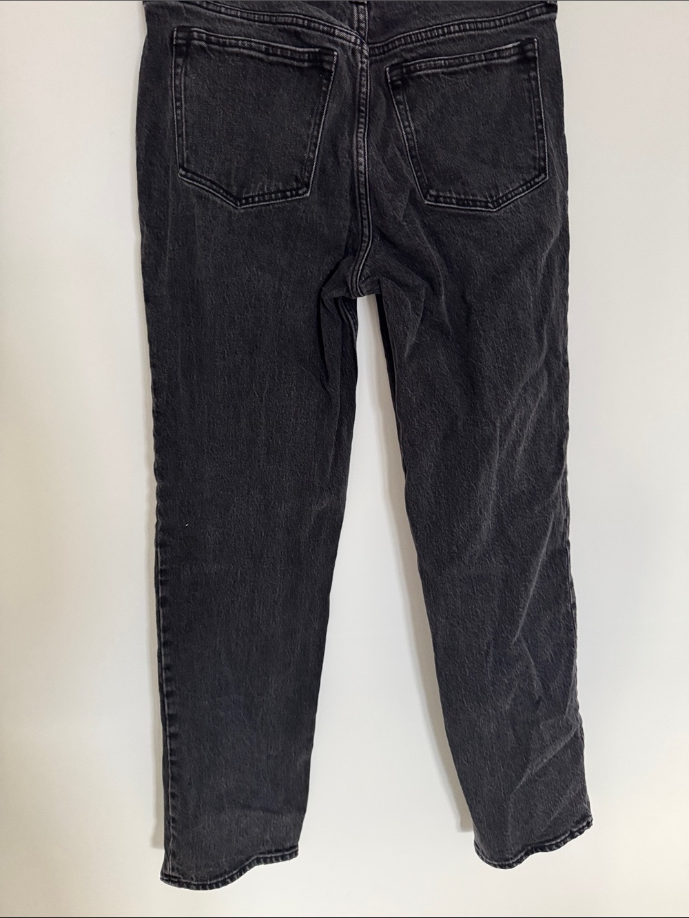 Abercrombie & Fitch Women's Black Straight-Leg Jeans - Picture 9 of 10